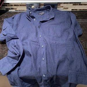 Banana Republic Luxury Flannel Dress Shirt